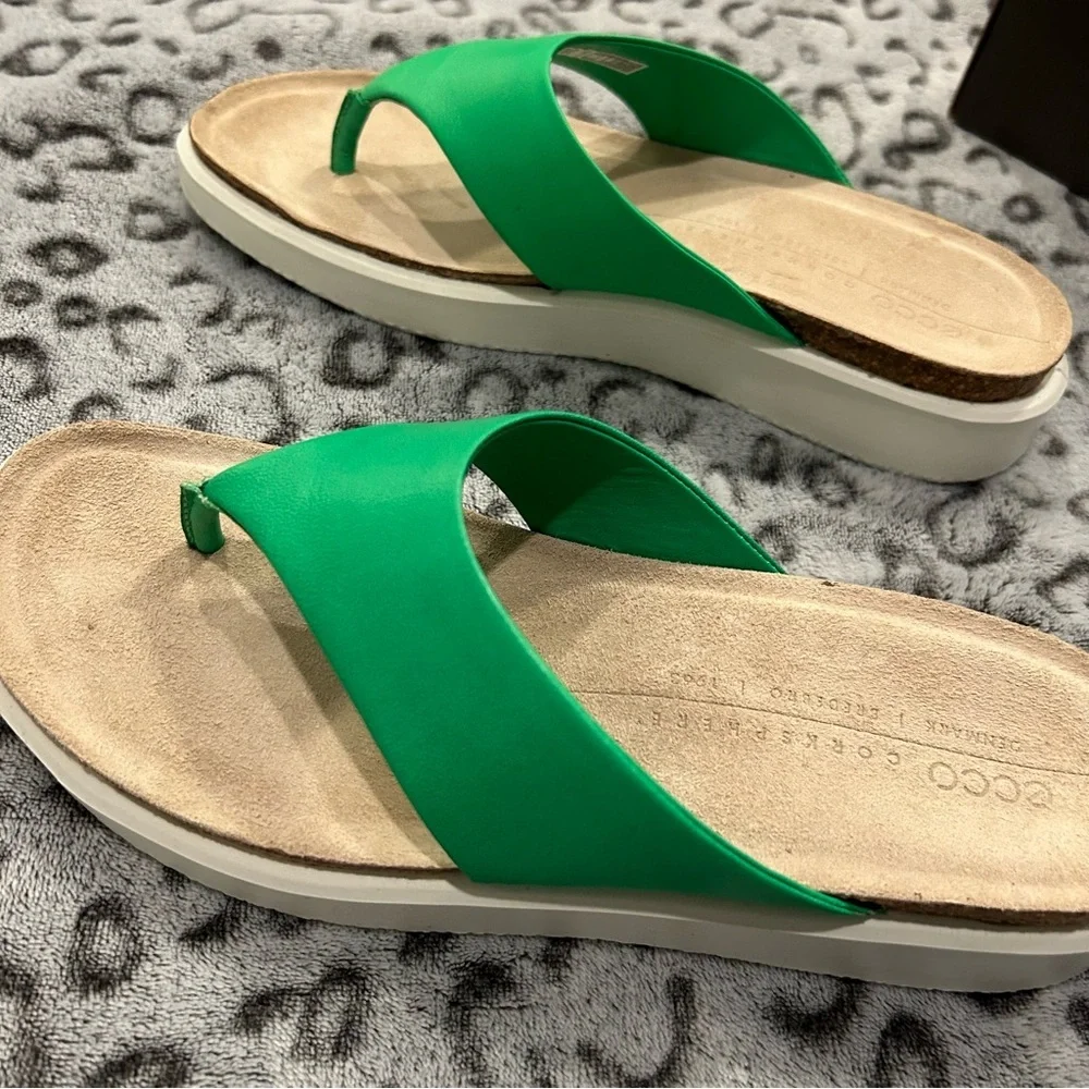 NIB ECCO Corksphere Sandals